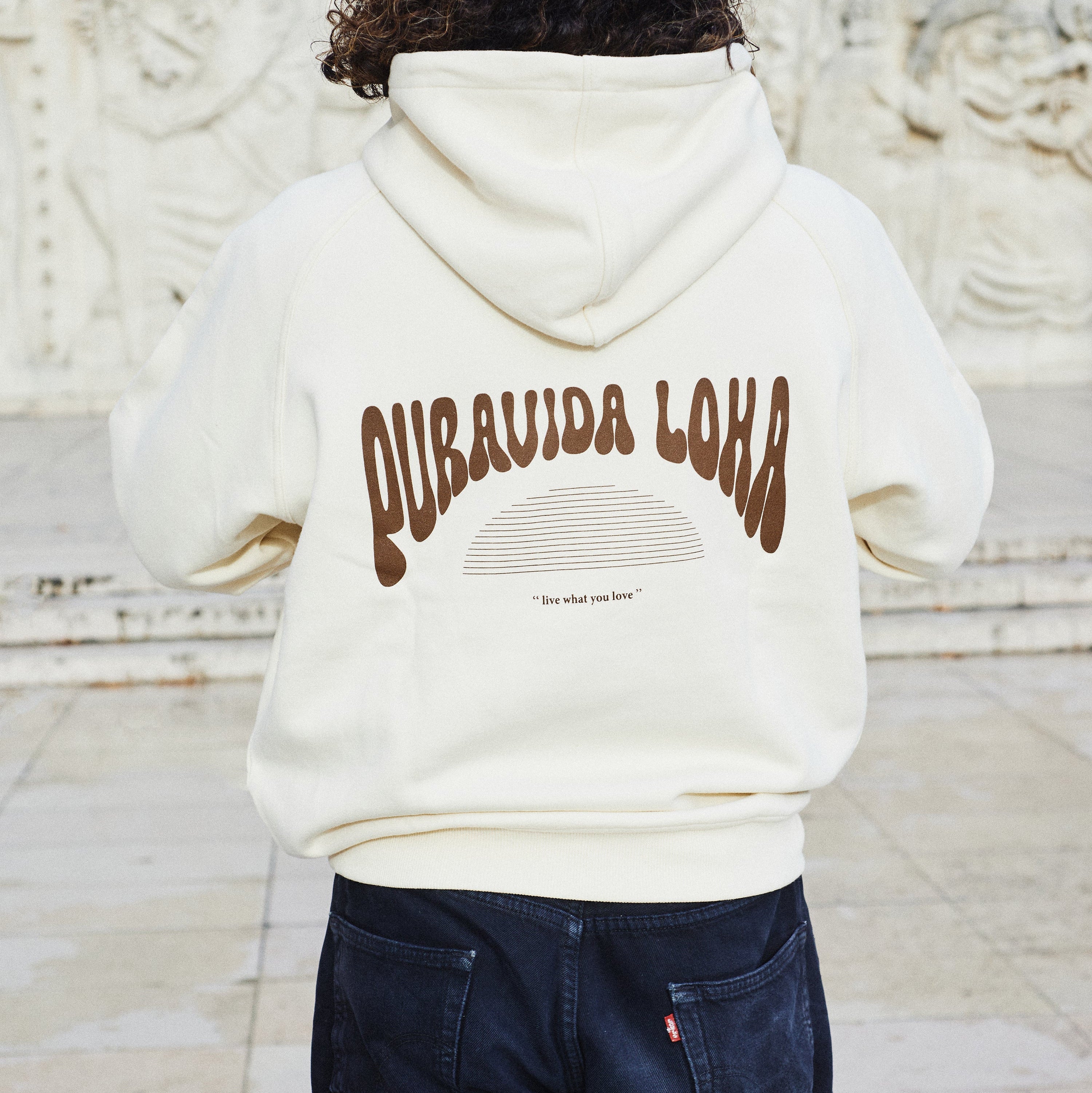 Hoodie Beige