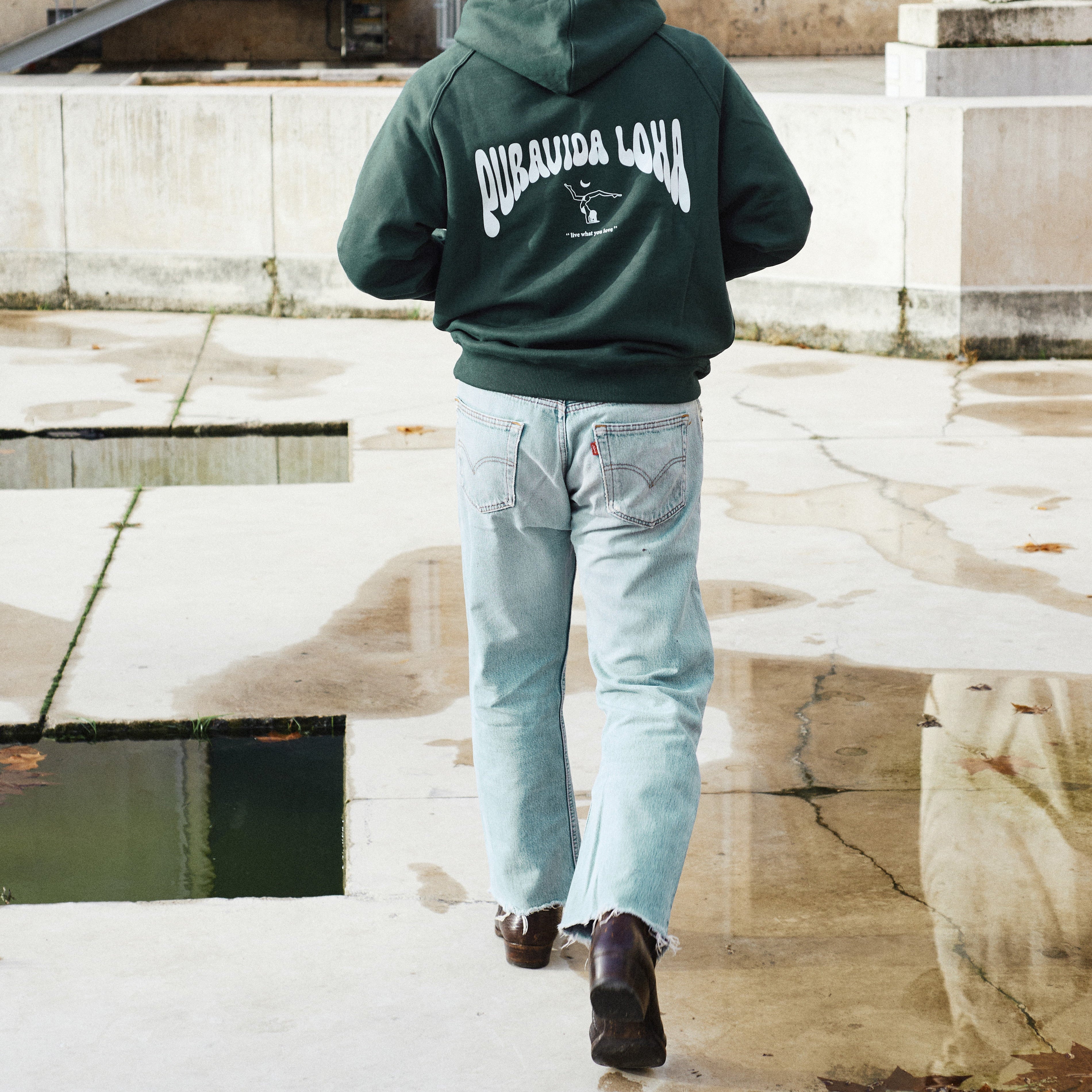 Hoodie Vert