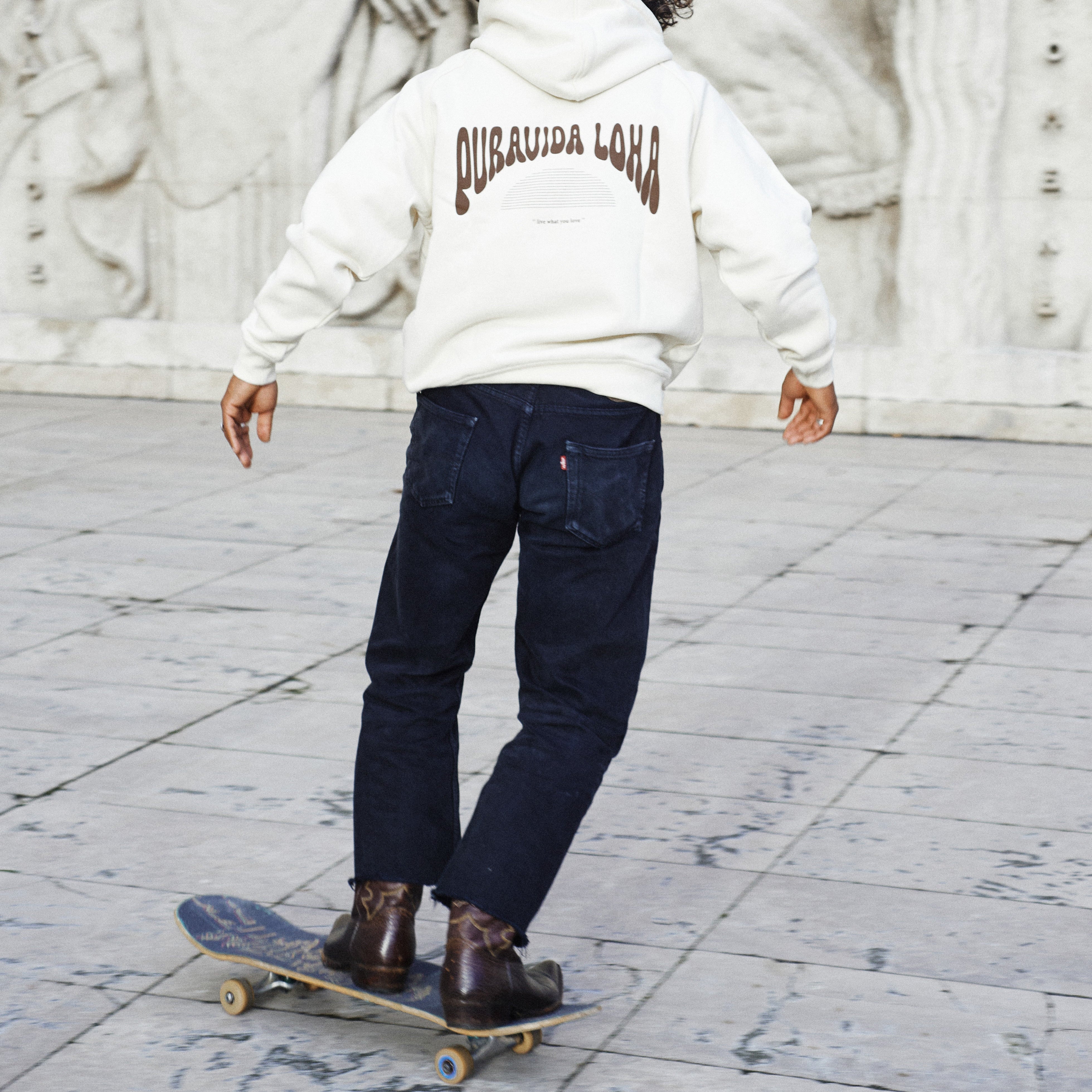 Hoodie Beige